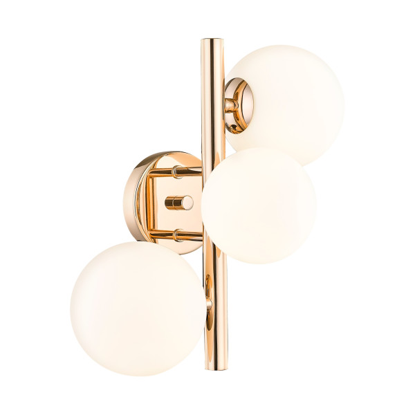 Kinkiet MOLECULE ZŁOTY/GOLD W0454-03U-F7AA - Zuma Line