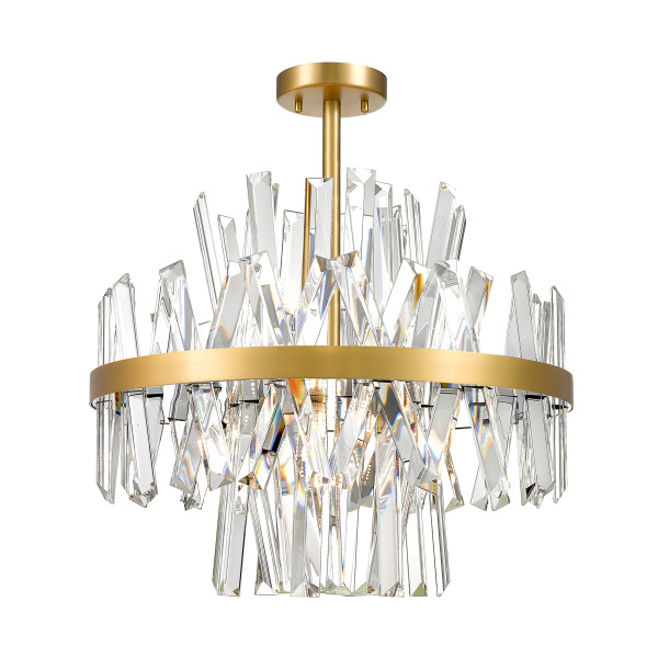 Lampa sufitowa CONSTANTINOPLE ZŁOTA/GOLD C0567-08C-7GAC - Zuma Line
