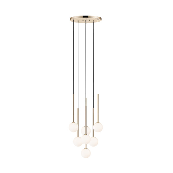 Lampa wisząca ARCTURUS ZŁOTA/GOLD P0574-07F-F7AA - Zuma Line