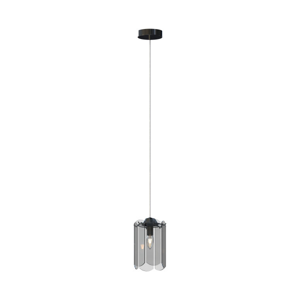 Lampa wisząca NIRA CZARNA/BLACK MD3523-1-EBCN - Zuma Line
