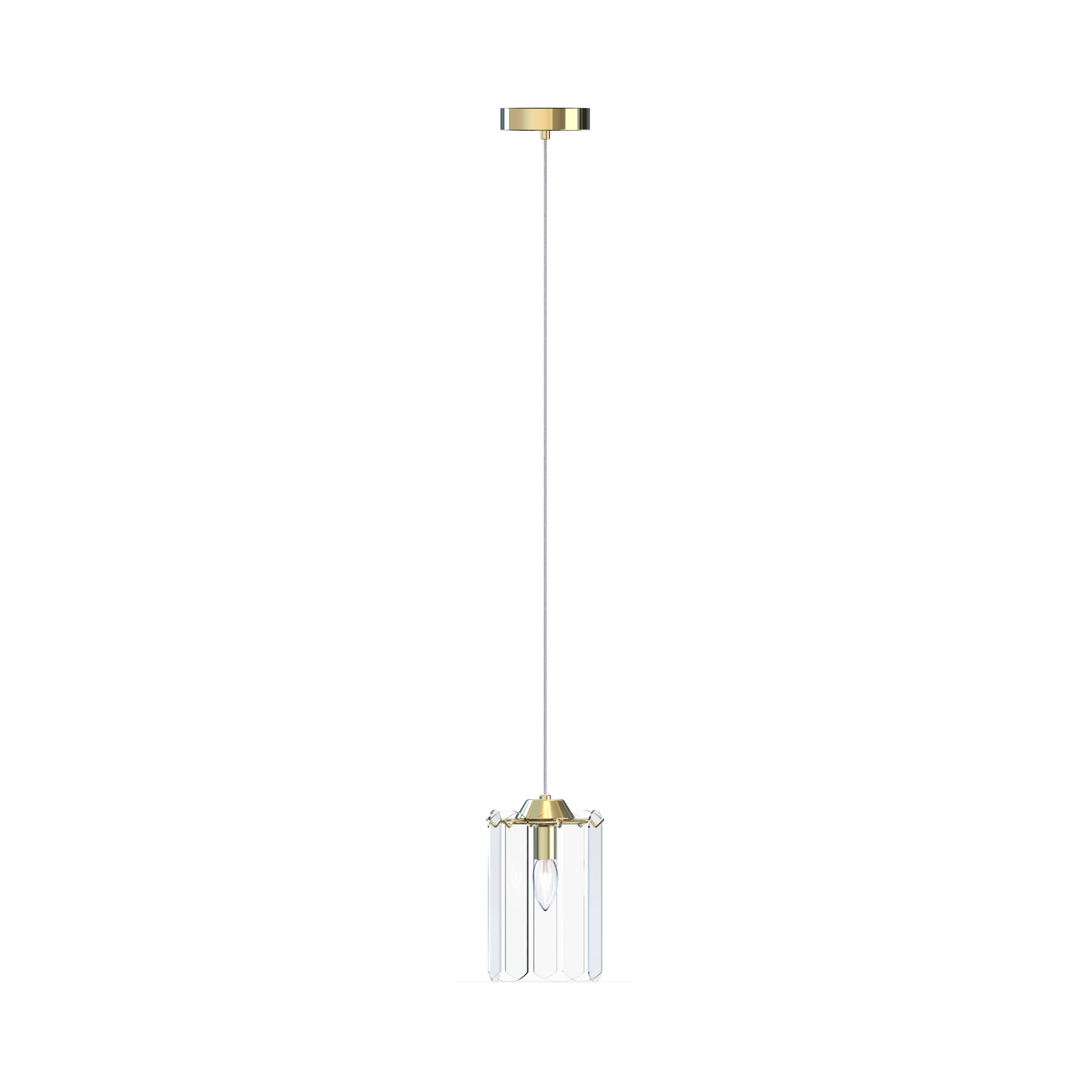 Lampa wisząca NIRA ZŁOTA/GOLD MD3523-1-EGN - Zuma Line