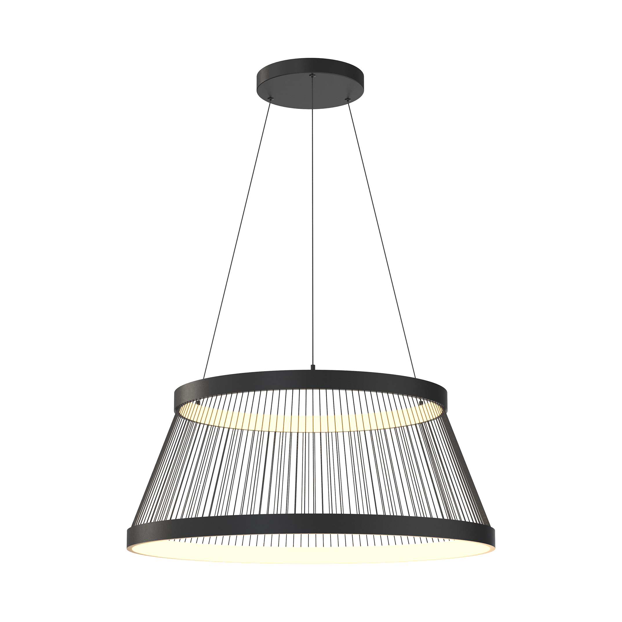 Lampa wisząca BALU CZARNA/BLACK MD3328-2M-3BT - Zuma Line - obrazek 3
