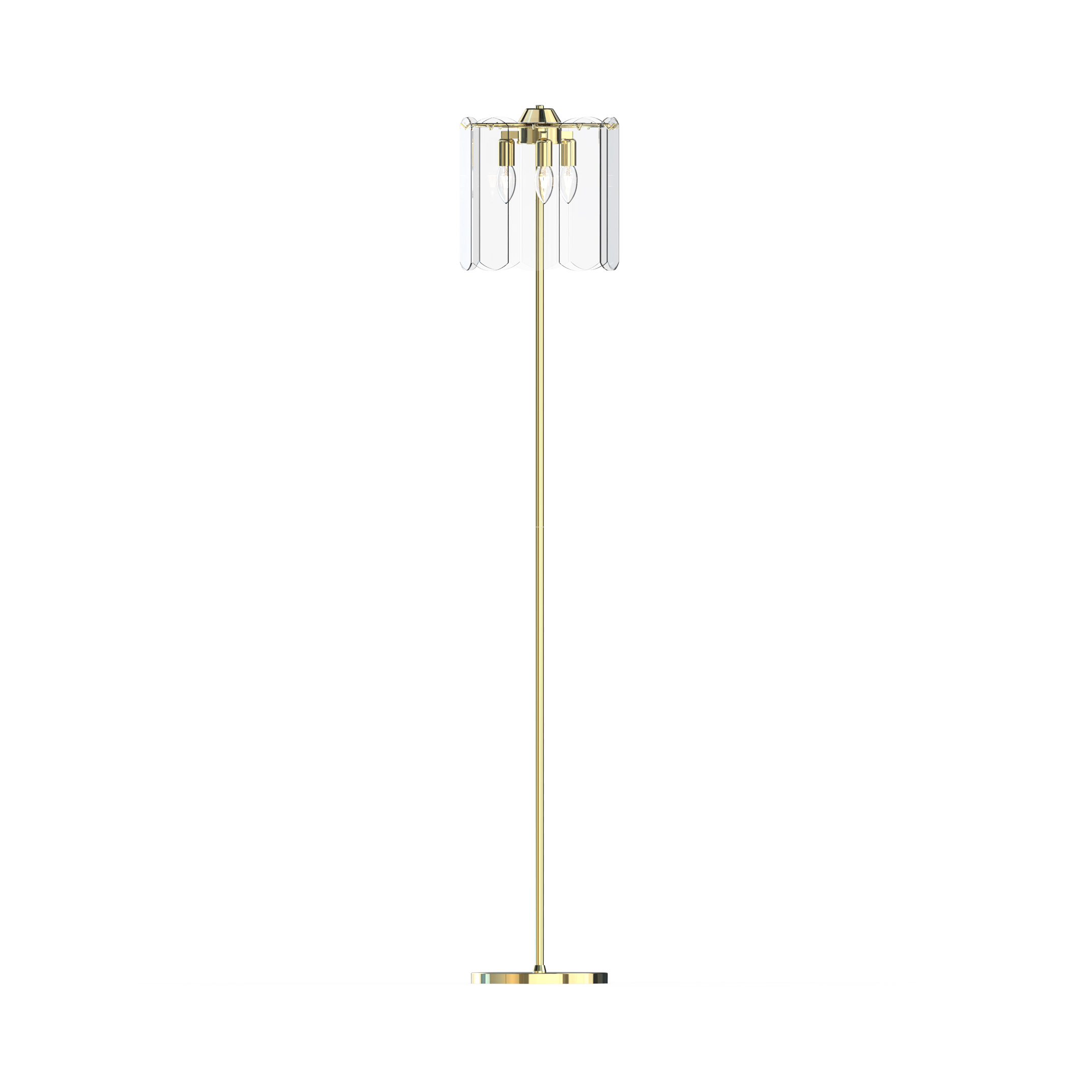 Lampa podłogowa NIRA ZŁOTY/GOLD ML3523-3-EGN - Zuma Line