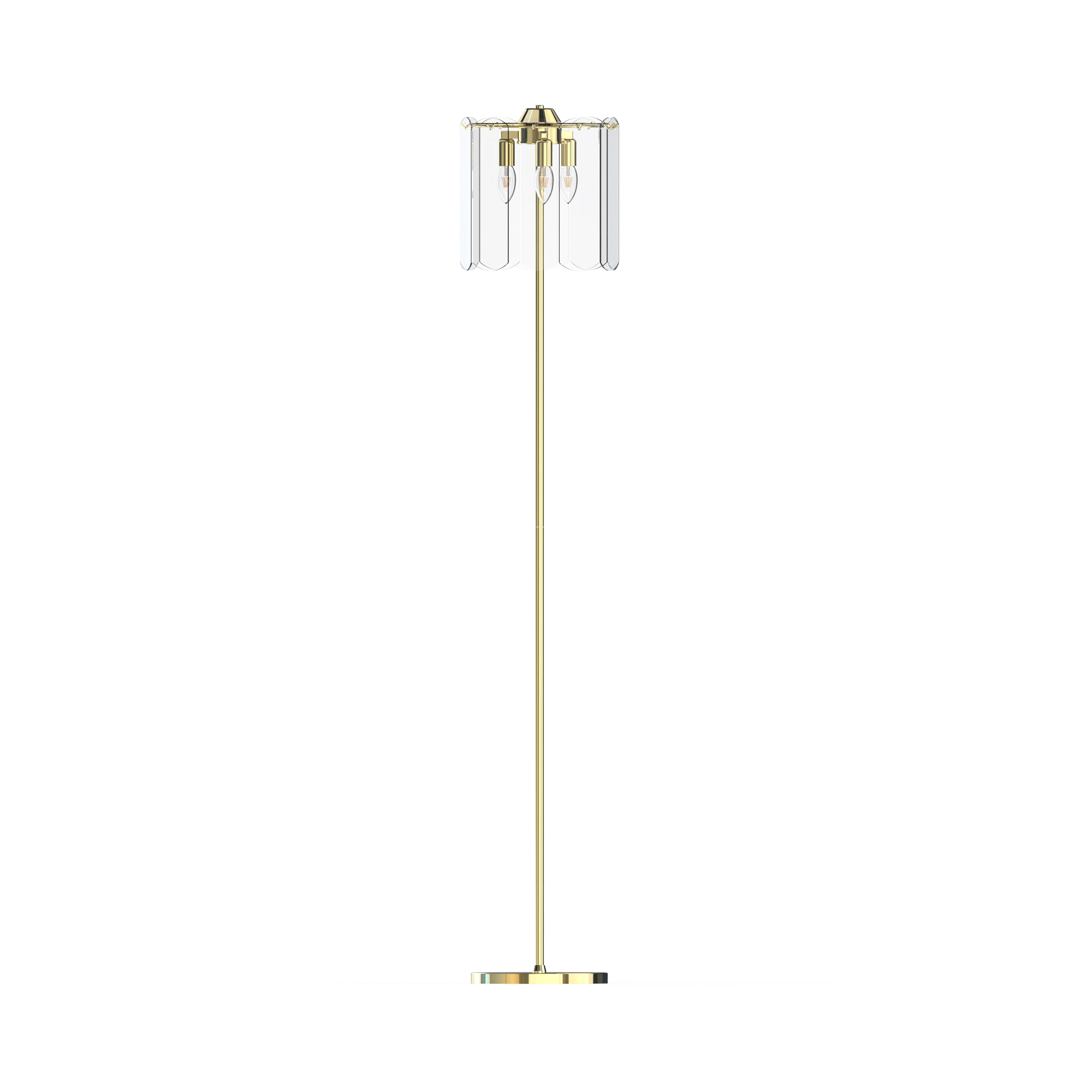 Lampa podłogowa NIRA ZŁOTY/GOLD ML3523-3-EGN - Zuma Line - obrazek 2