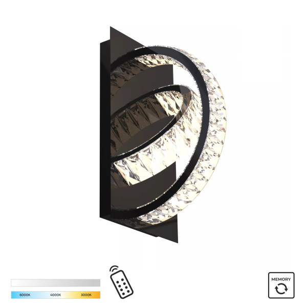 Lampa sufitowa TULA CZARNA/BLACK MX3274-2-3BCT - Zuma Line