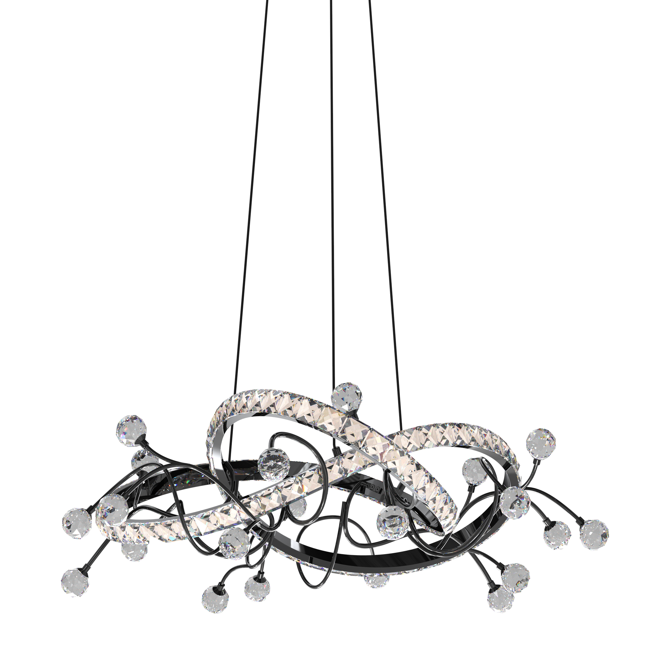 Lampa wisząca MAIA CZARNA/BLACK MD3481-1S-3BCT - Zuma Line - obrazek 10