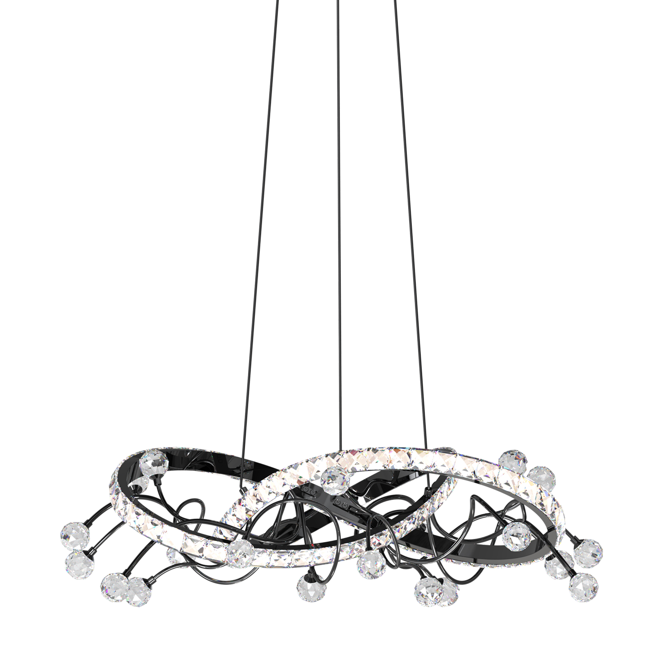 Lampa wisząca MAIA CZARNA/BLACK MD3481-1S-3BCT - Zuma Line - obrazek 11