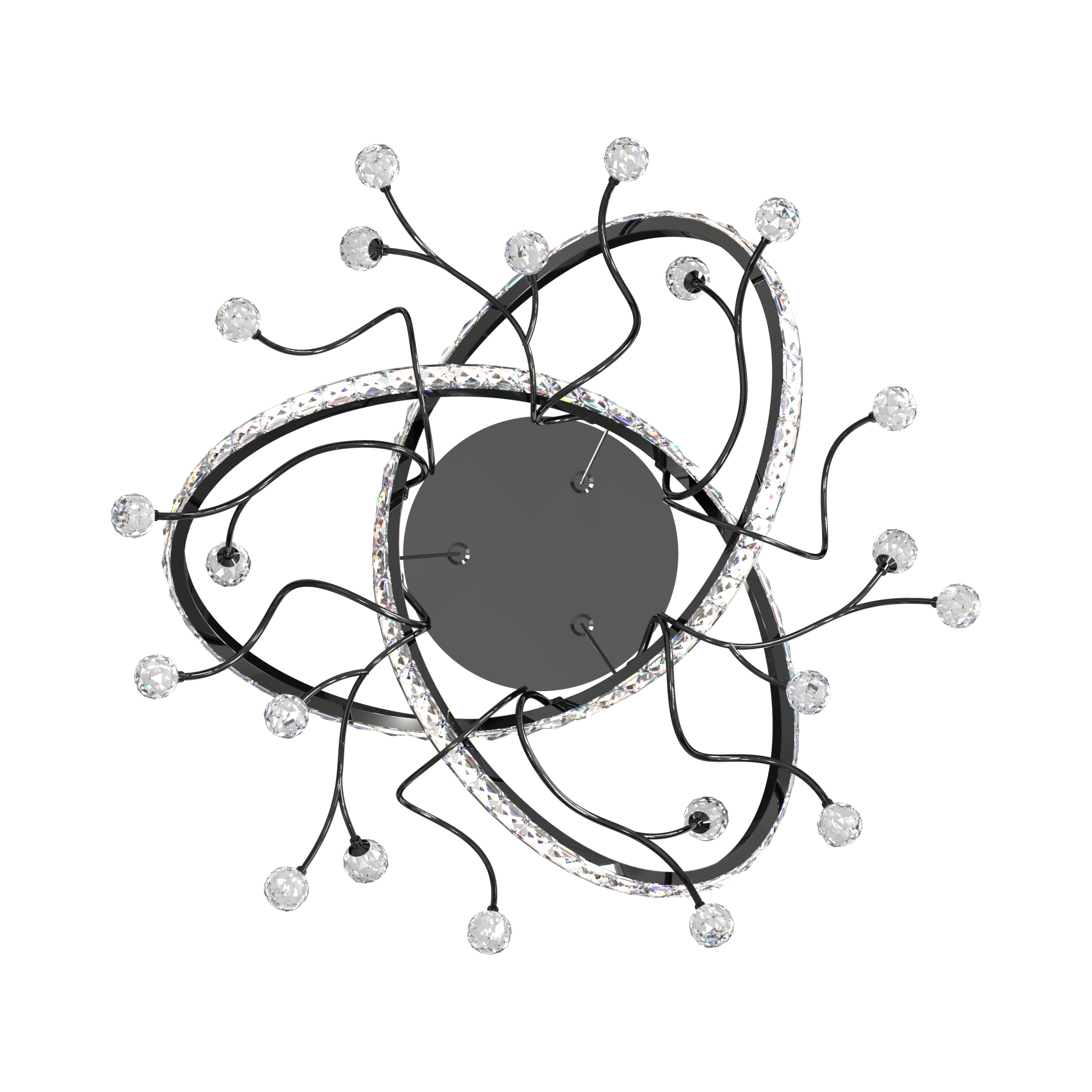 Lampa wisząca MAIA CZARNA/BLACK MD3481-1S-3BCT - Zuma Line - obrazek 13