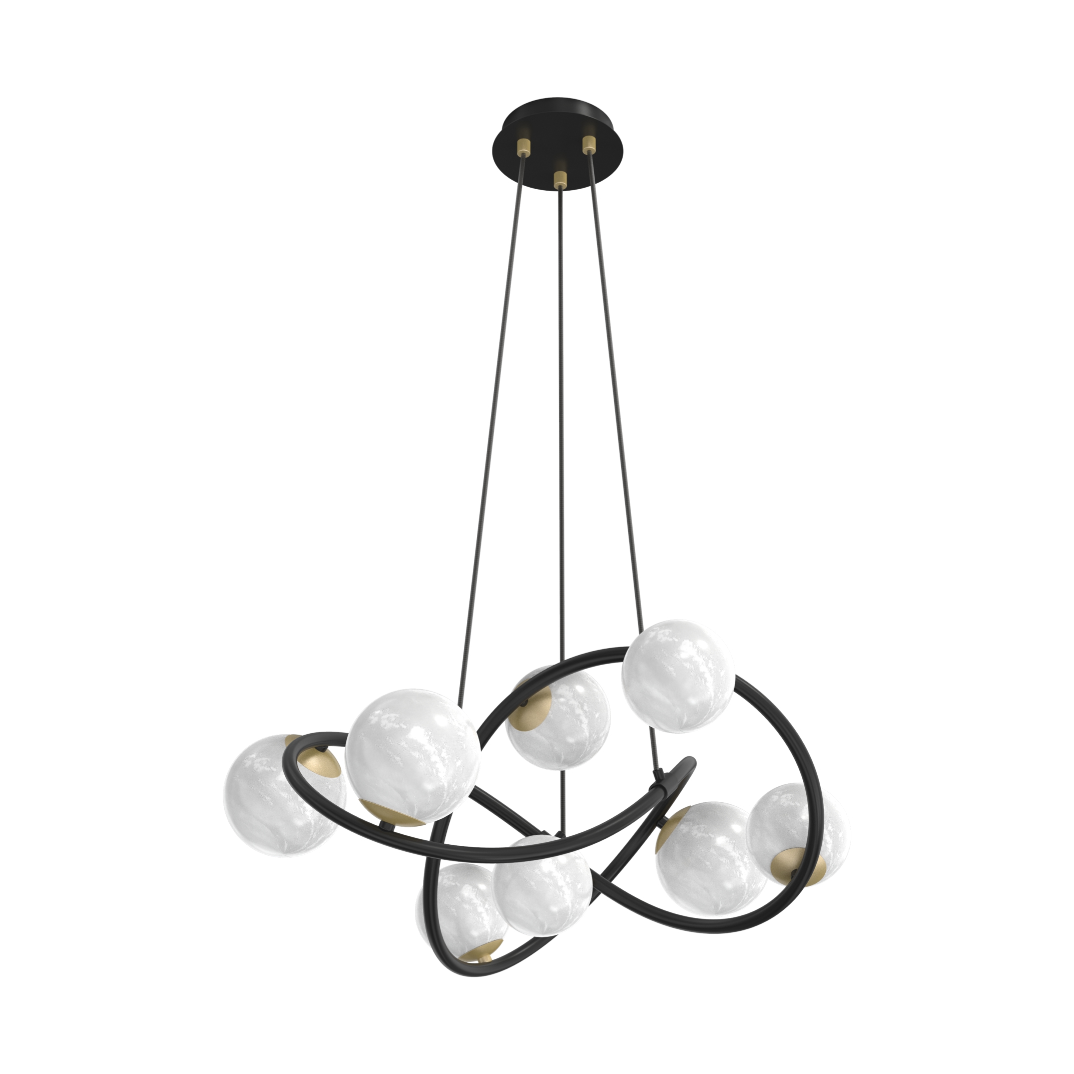 Lampa wisząca NISYRO MD4922-8-EBGN - Zuma Line