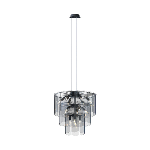 Lampa wisząca NIRA CZARNA/BLACK MD3523-14L-EBCN - Zuma Line