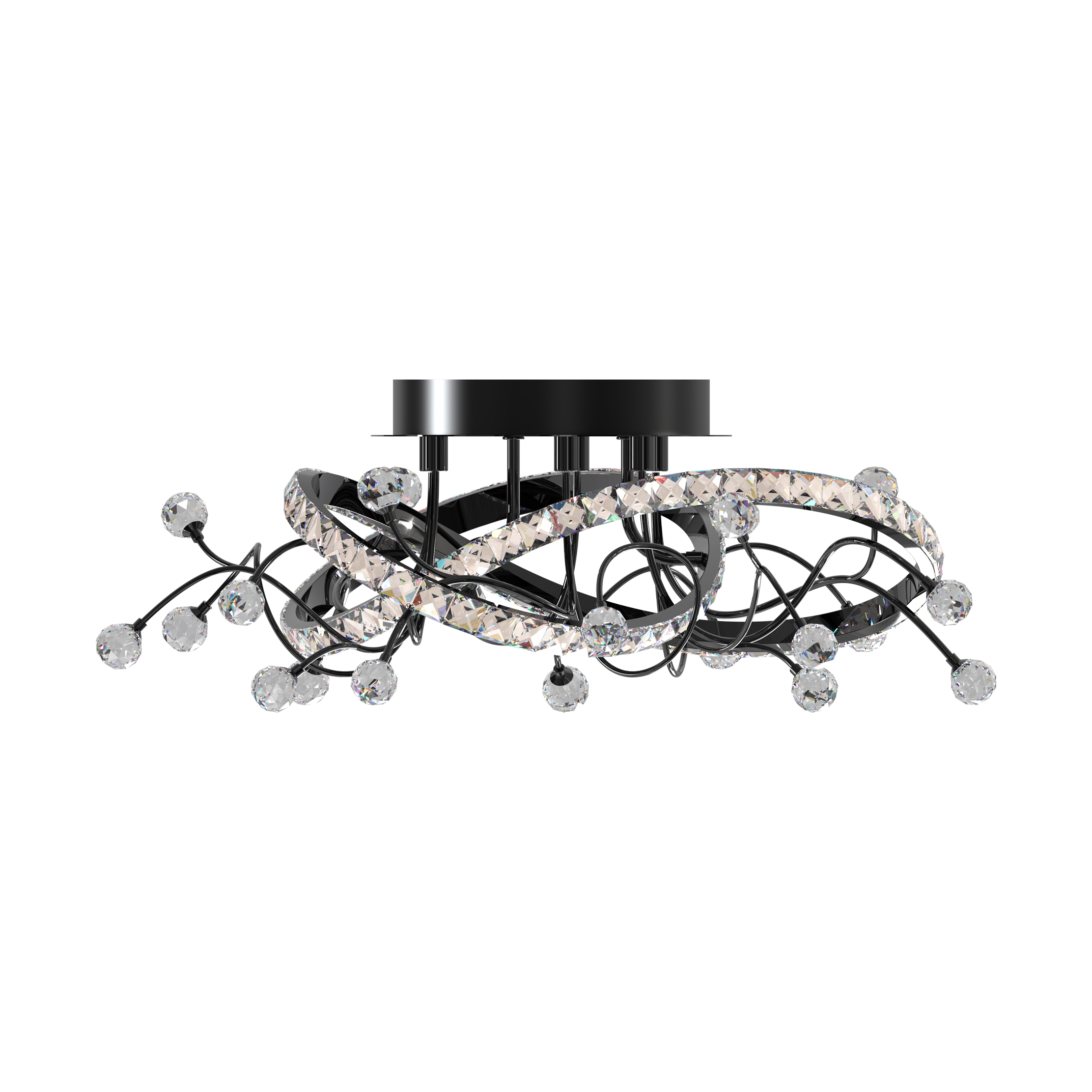 Lampa sufitowa MAIA CZARNA/BLACK MX3481-1S-3BCT - Zuma Line - obrazek 2