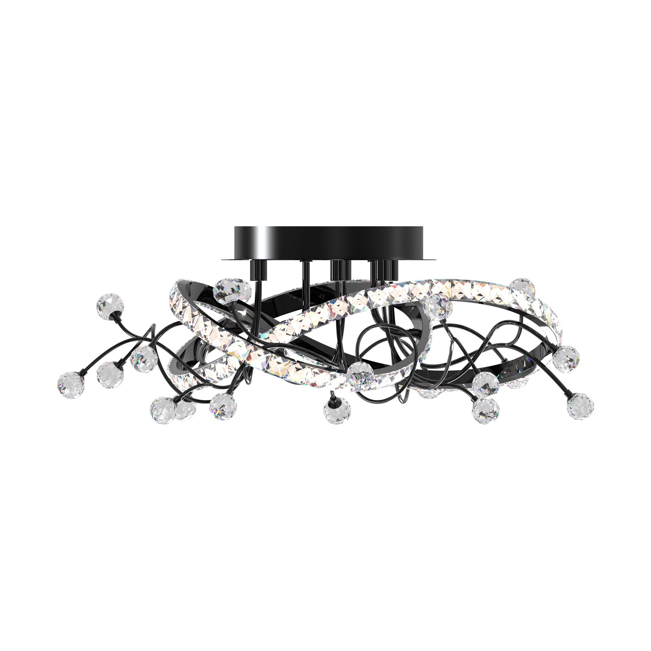 Lampa sufitowa MAIA CZARNA/BLACK MX3481-1S-3BCT - Zuma Line - obrazek 3