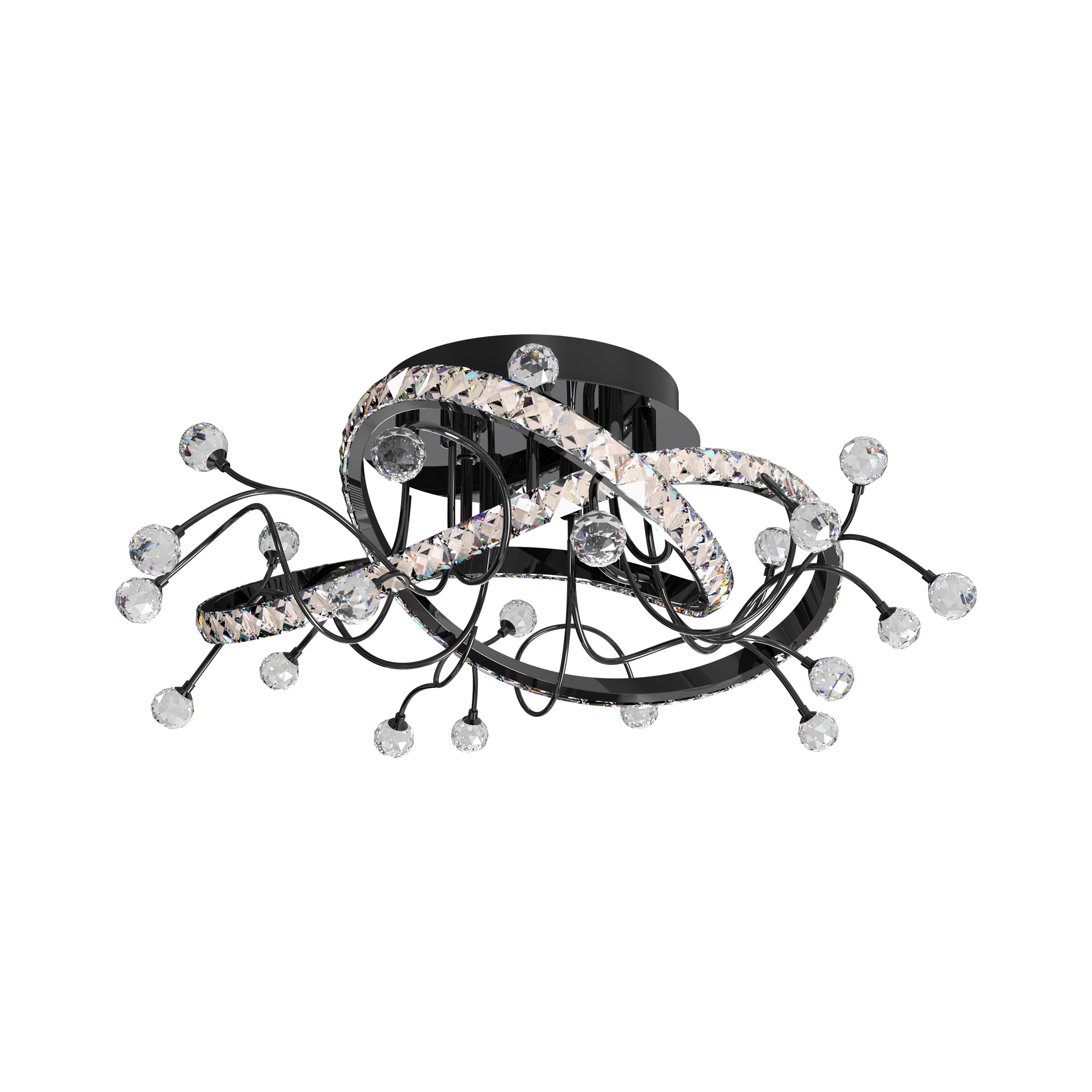 Lampa sufitowa MAIA CZARNA/BLACK MX3481-1S-3BCT - Zuma Line - obrazek 4