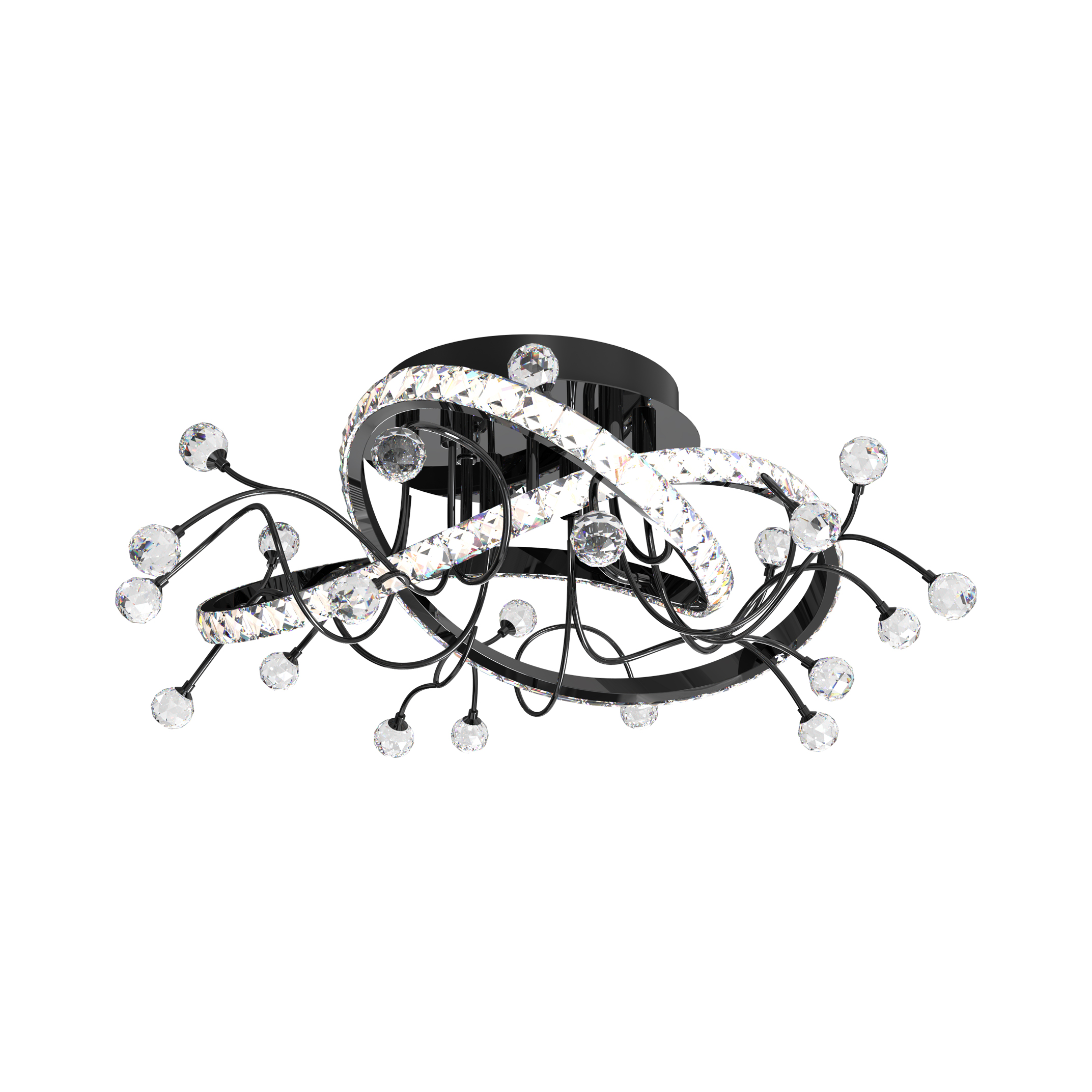 Lampa sufitowa MAIA CZARNA/BLACK MX3481-1S-3BCT - Zuma Line - obrazek 5