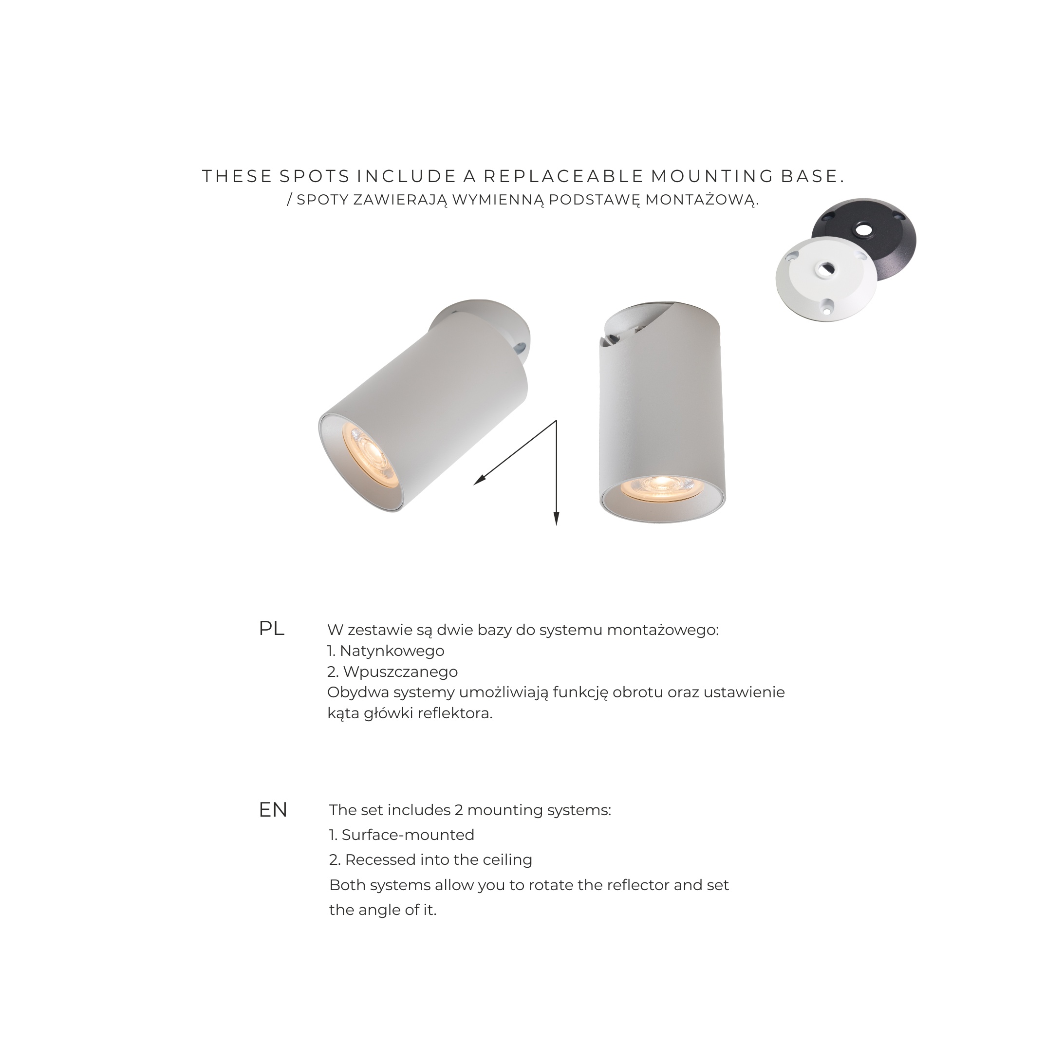 Lampa sufitowa TORE ZŁOTA/GOLD TLS006-GLD - Zuma Line - obrazek 4