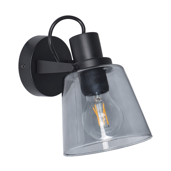 Kinkiet łazienkowy BADOSA CZARNY/BLACK S230827401 - Zuma Line