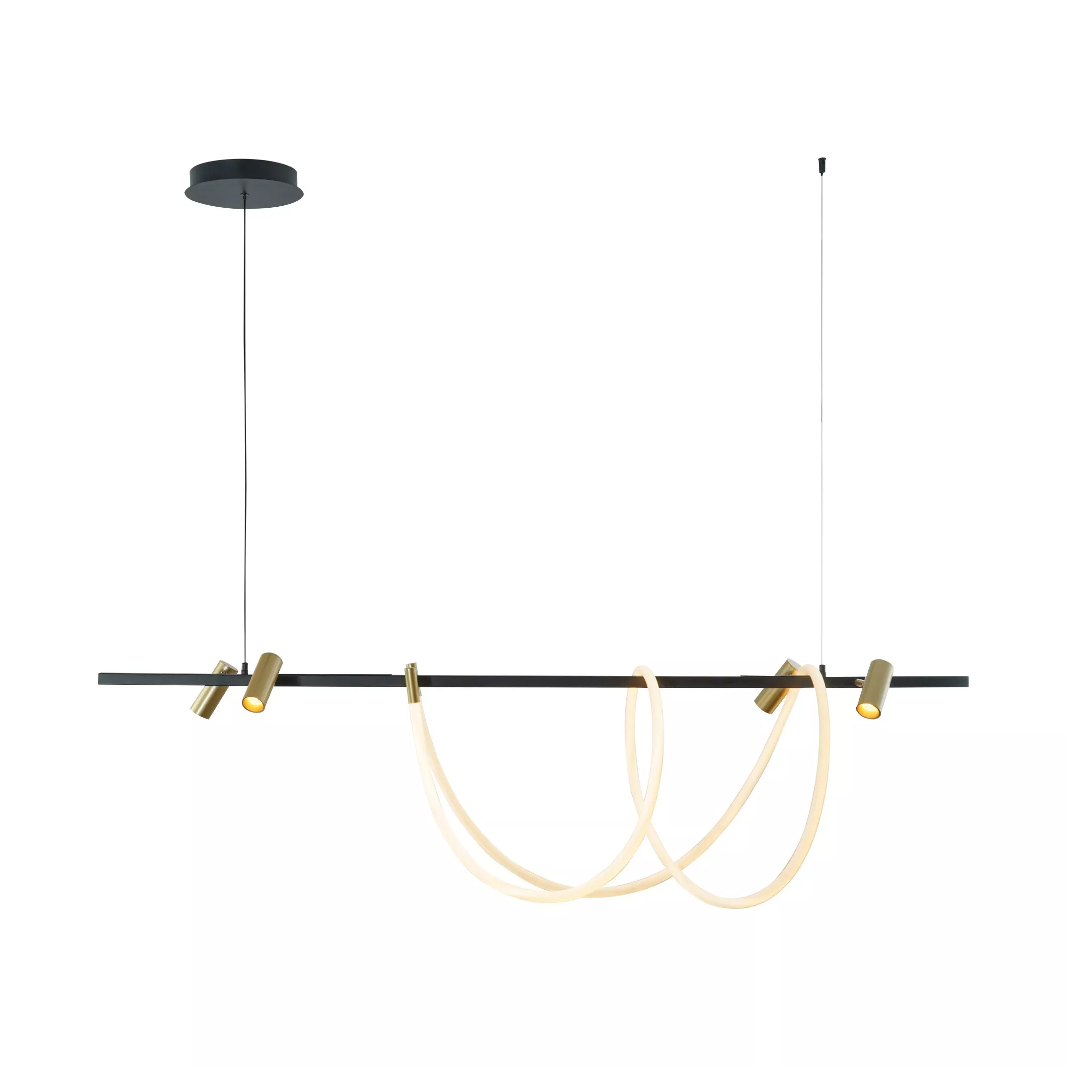 Lampa wisząca BALBO ZŁOTA-CZARNA/GOLD-BLACK 2200277L - Zuma Line - obrazek 2