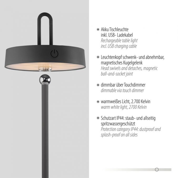 Lampa stołowa AMAG 19310-18 - Paul Neuhaus - obrazek 18