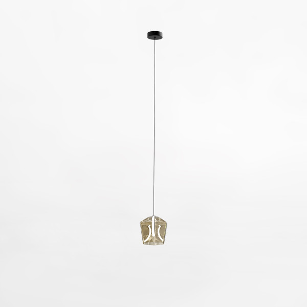 Lampa wisząca pojedyncza nad wyspę COLORE MD3350-1BL/CO - Zuma Line