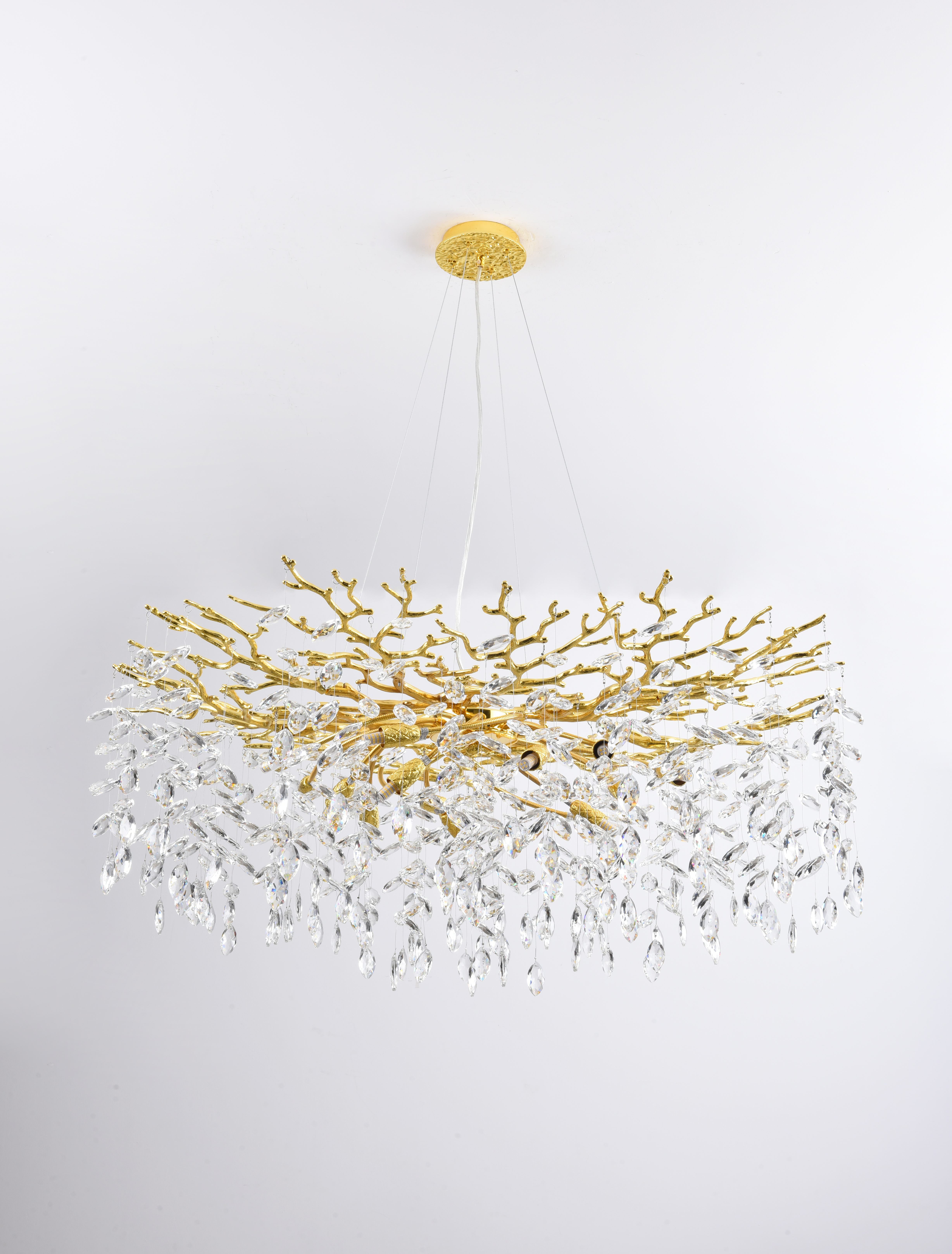 Lampa wisząca do salonu złota CINDY MD4115-13IGN-II - Zuma Line
