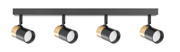 Lampa sufitowa / kinkiet FORI OB-2204BD-4-BK - Zuma Line