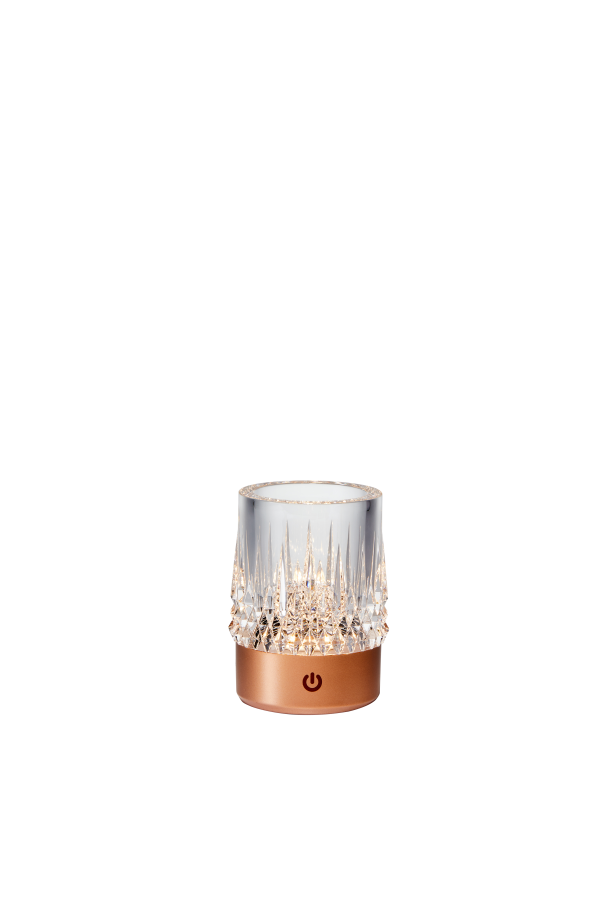 Lampa stołowa ( szklanka do whiskey ) LEDCRYSTAL NHTD-N08-RG - Zuma Line