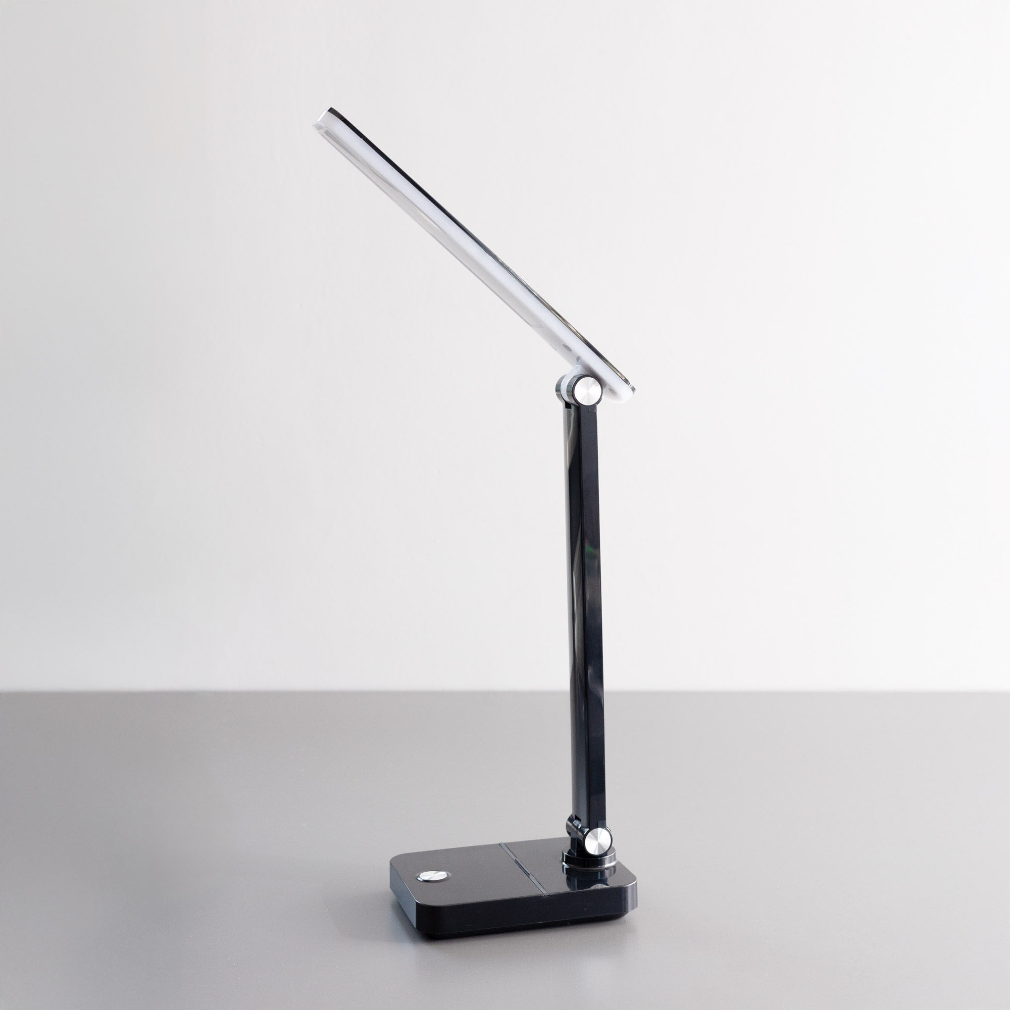 Lampa biurkowa USB z zmienną barwą światła 1949-BK - Zuma Line - obrazek 2