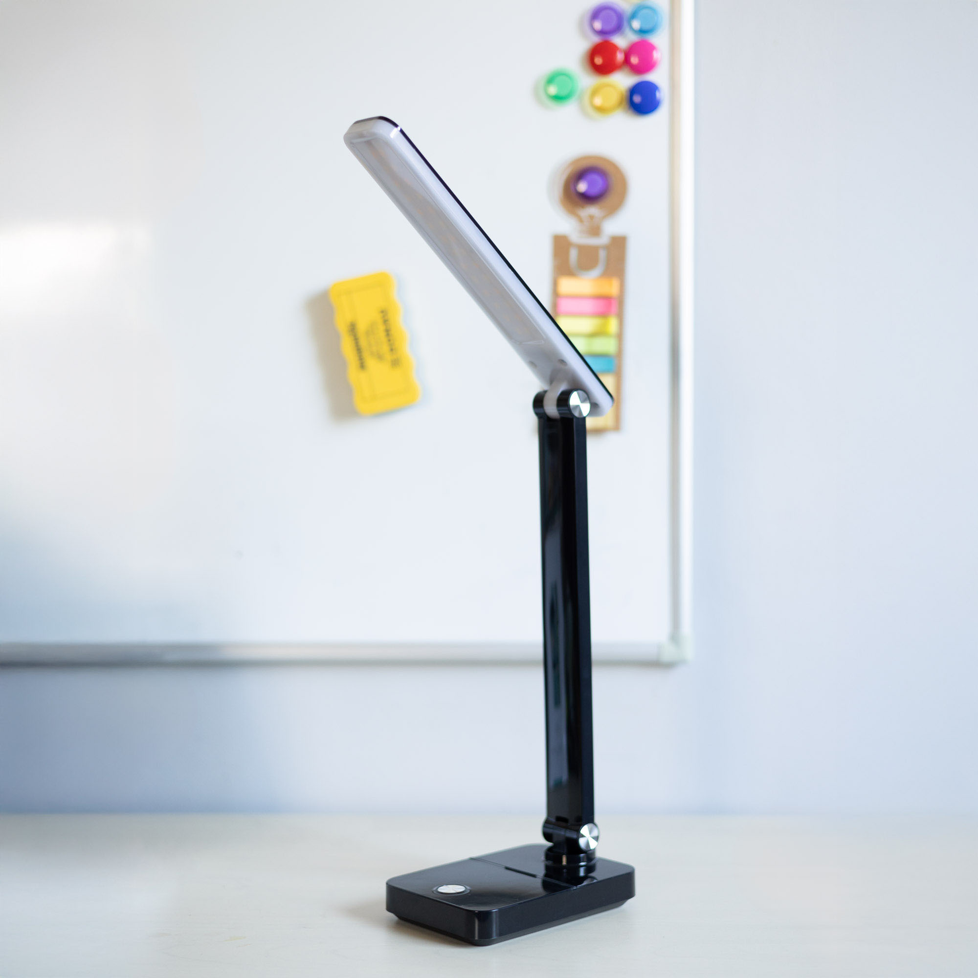 Lampa biurkowa USB z zmienną barwą światła 1949-BK - Zuma Line - obrazek 5