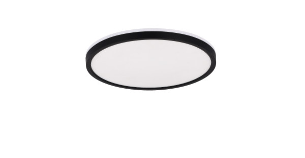 Lampa sufitowa z pilotem LED czarna COLIS MS748400R-BK - Zuma Line