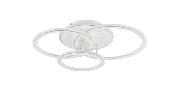 Lampa sufitowa do sypialni na pilota LUNAR MS238130-WH - Zuma Line