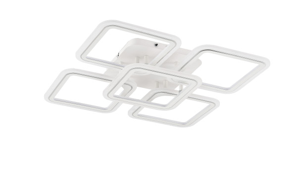 Lampa sufitowa na pilota kwadraty STELLAR MS232150R-WH - Zuma Line