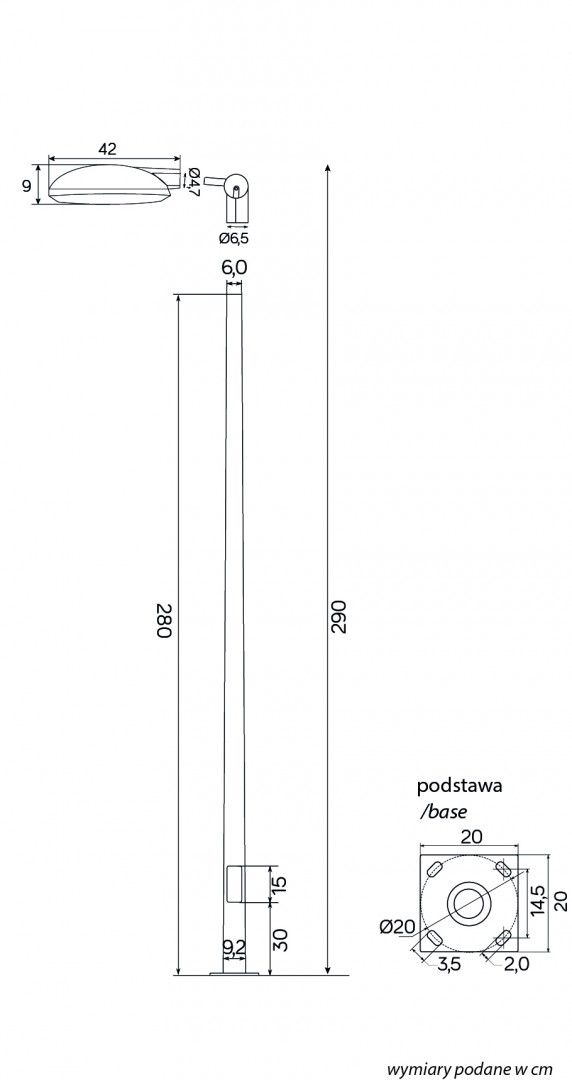 Latarnia ogrodowa TYTAN II TN-2900 - SU-MA - obrazek 6