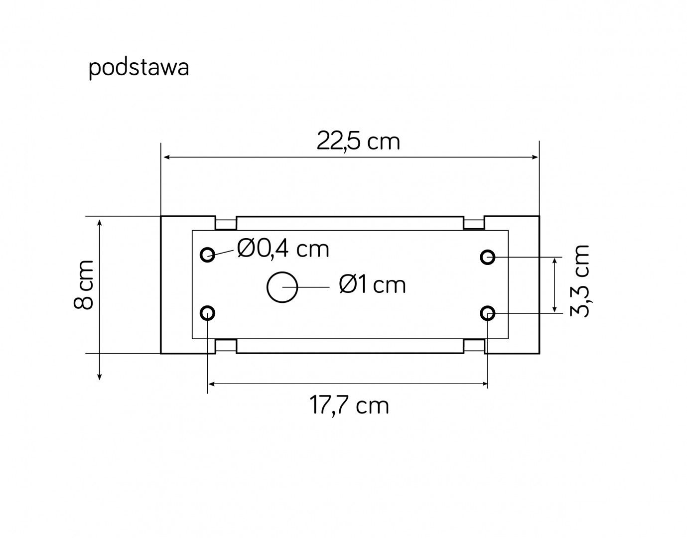 Kinkiet zewnętrzny ogrodowy FORM B FLS-K100 – SU-MA - obrazek 6