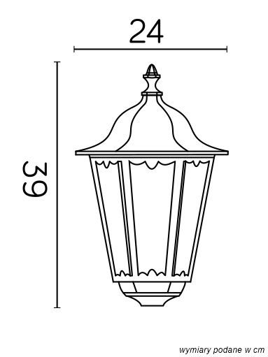 Klosz do lampy zewnętrznej RETRO CLASSIC - K 1018 - SU-MA - obrazek 6