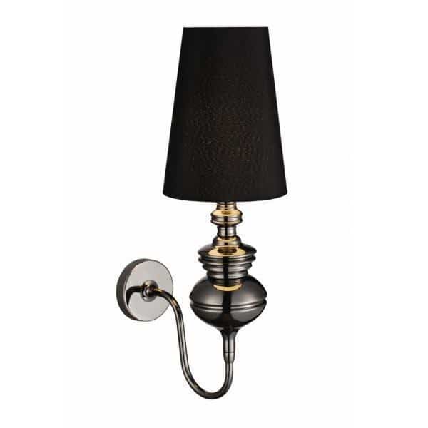 Kinkiet designerski BAROCO czarny AZ0062 - Azzardo