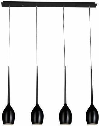 Lampa wisząca nowoczesna IZZA 4 czarna AZ0100 - Azzardo