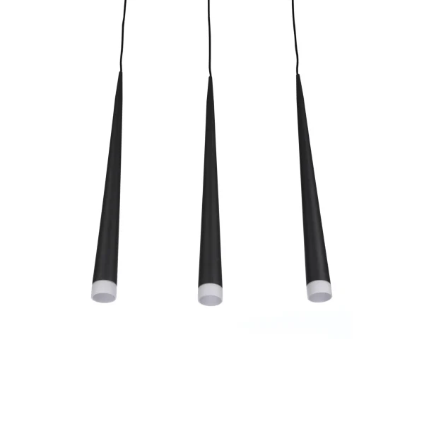 Lampa nad stół wisząca nowoczesna STYLO 3 czarna AZ0118 - Azzardo