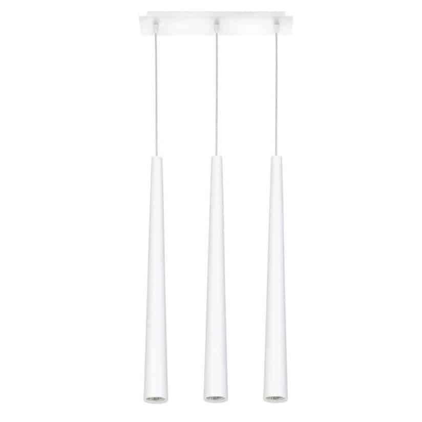 Lampa nad stół wisząca nowoczesna STYLO 3 biała AZ0207 - Azzardo