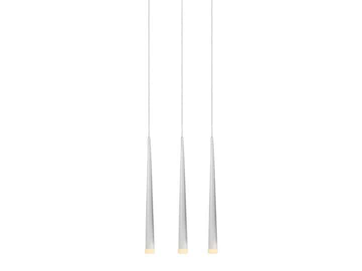 Lampa nad stół wisząca nowoczesna STYLO 3 biała AZ0207 - Azzardo - obrazek 2