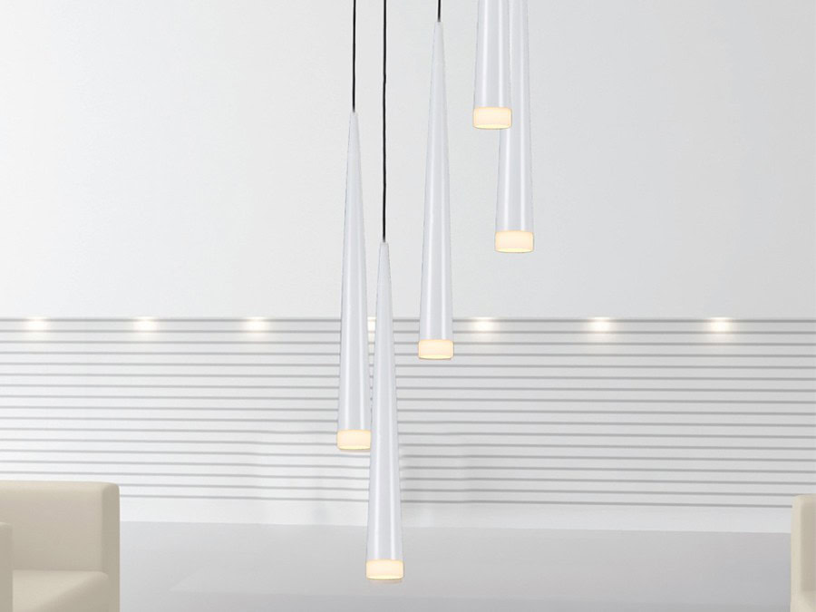 Lampa wisząca nowoczesna STYLO 5 biała AZ0208 - Azzardo