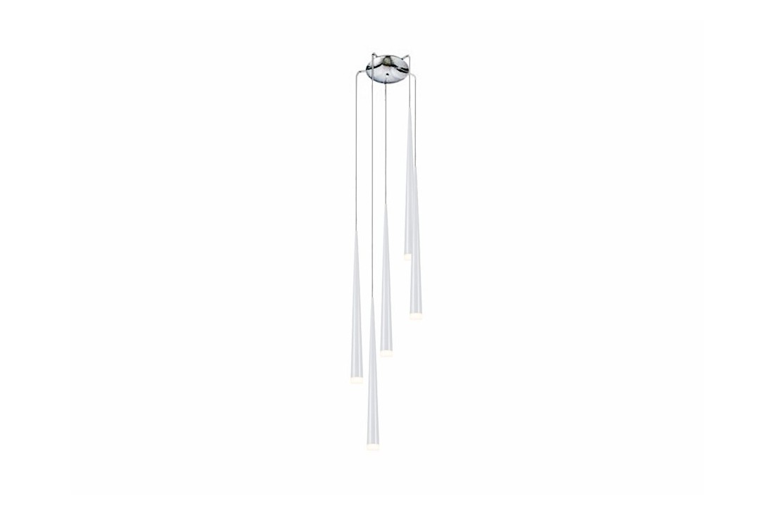 Lampa wisząca nowoczesna STYLO 5 biała AZ0208 - Azzardo - obrazek 2