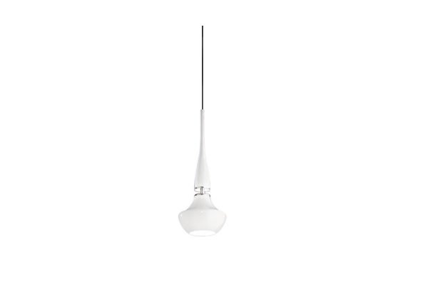 Lampa wisząca nowoczesna TASOS 1 biała AZ0260 - Azzardo
