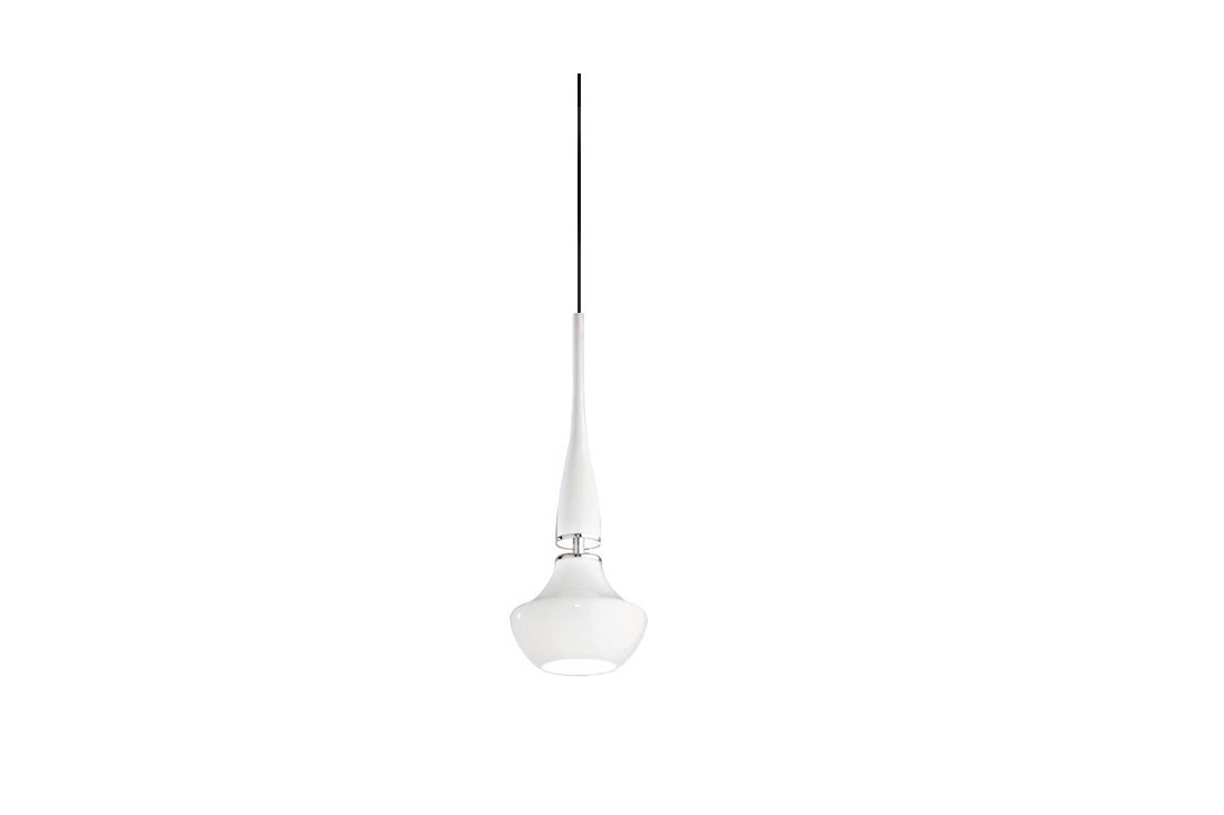 Lampa wisząca nowoczesna TASOS 1 biała AZ0260 - Azzardo