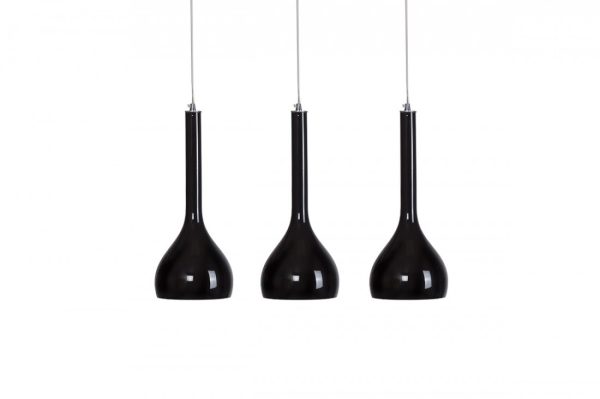 Lampa nad stół wisząca nowoczesna SOUL 3 czarna AZ0276 - Azzardo