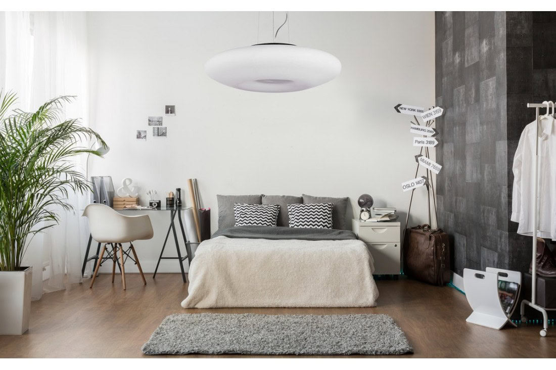 Lampa wisząca nowoczesna PIRES 50 biała AZ0277 - Azzardo - obrazek 2