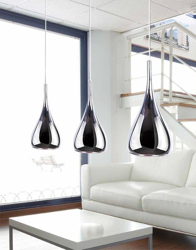 Lampa wisząca nowoczesna SPELL chrom AZ0285 - Azzardo - obrazek 3