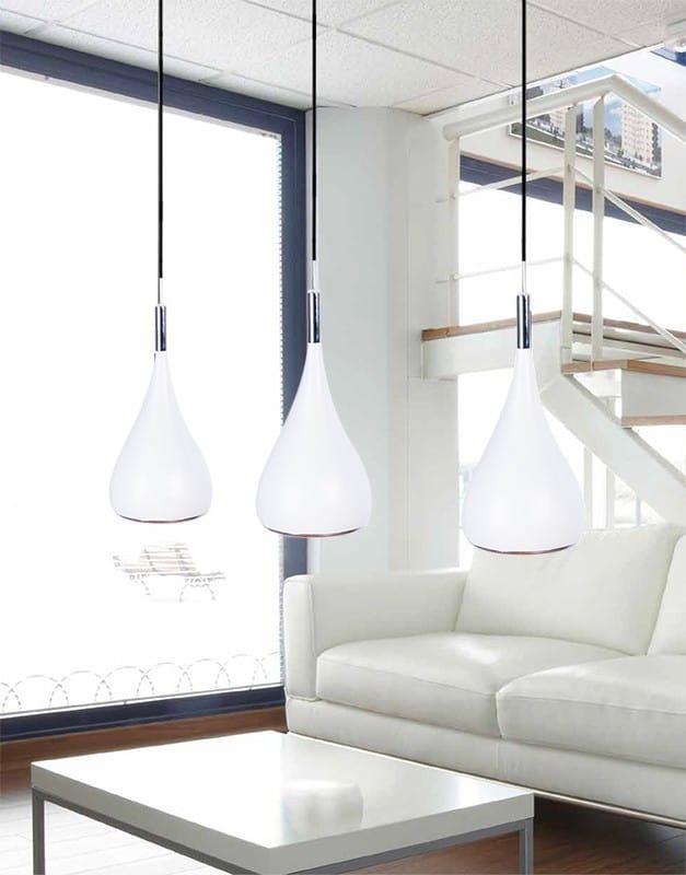 Lampa wisząca nowoczesna SPELL biała AZ0287 - Azzardo