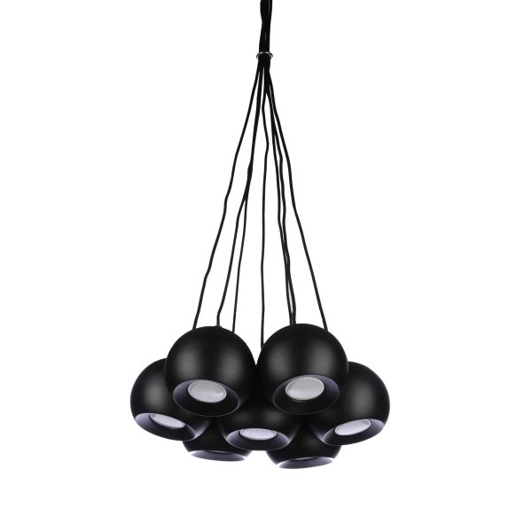 Lampa wisząca nowoczesna GULIA 7 czarna AZ0635 - Azzardo