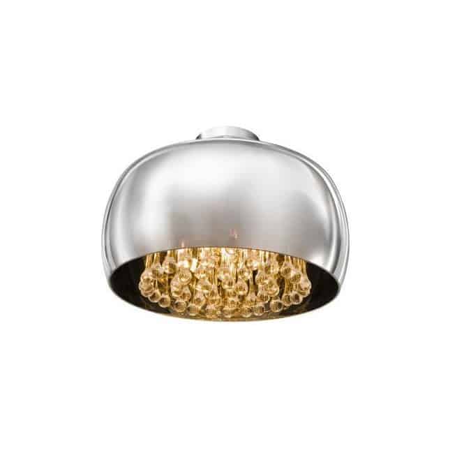 Lampa stylowa wisząca / Plafon BURN 2 chrom AZ0700 - Azzardo