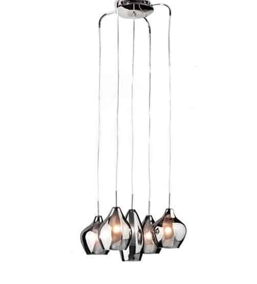 Lampa wisząca nowoczesna AMBER MILANO chrom AZ0722 - Azzardo - obrazek 2